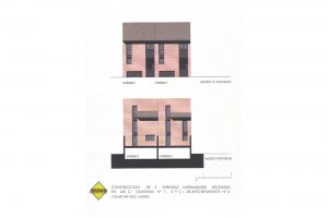 Próxima construcción de 3 viviendas unifamiliares en la Calle Jacinto Benavente 6 y Guayanas 1 y 3 de Colmenar Viejo